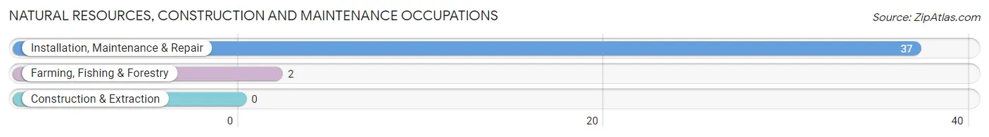 Natural Resources, Construction and Maintenance Occupations in Oak City