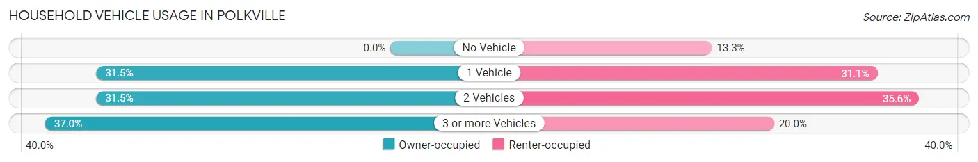Household Vehicle Usage in Polkville