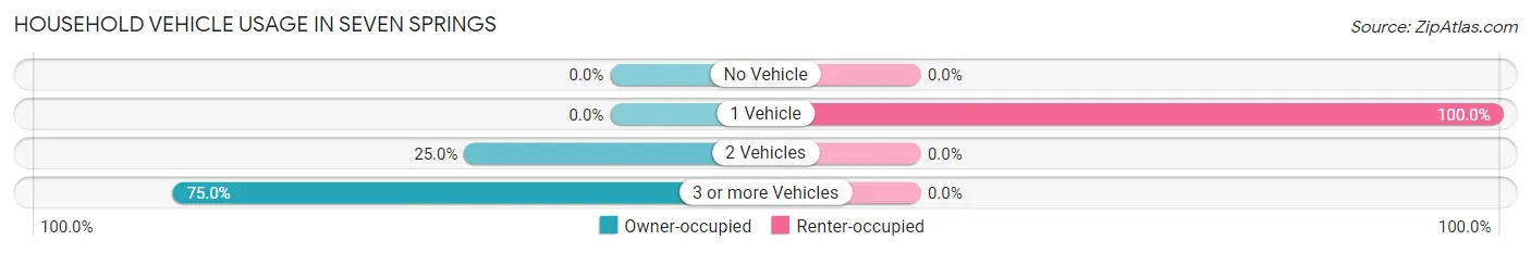 Household Vehicle Usage in Seven Springs