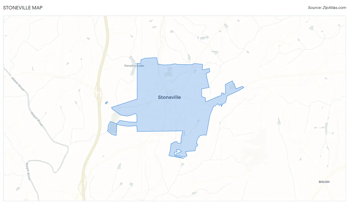 Stoneville Map