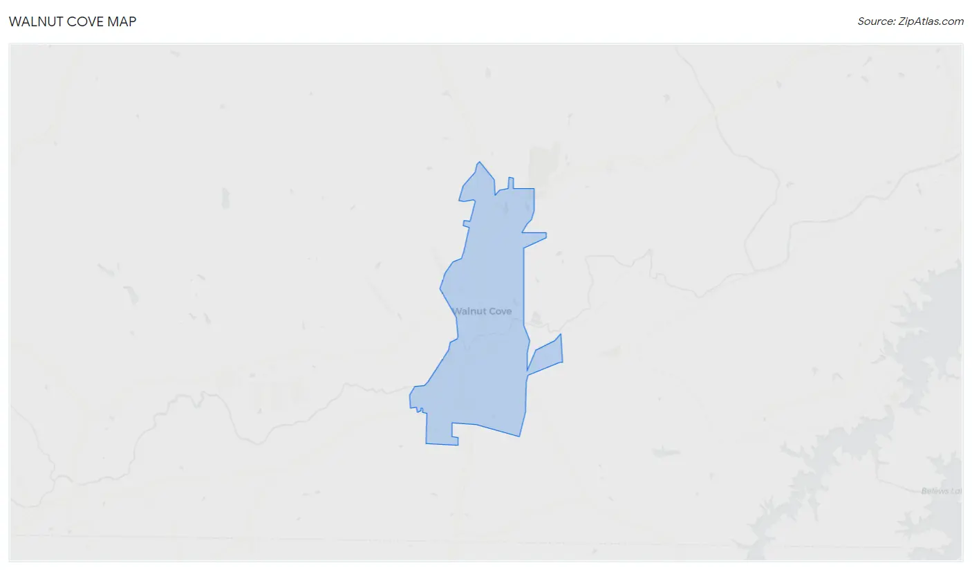 Walnut Cove Map