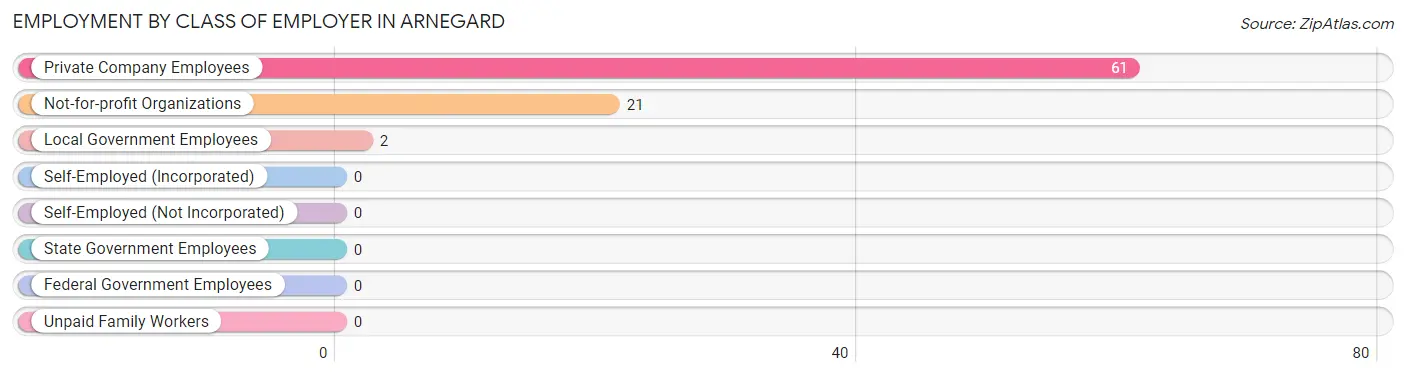 Employment by Class of Employer in Arnegard