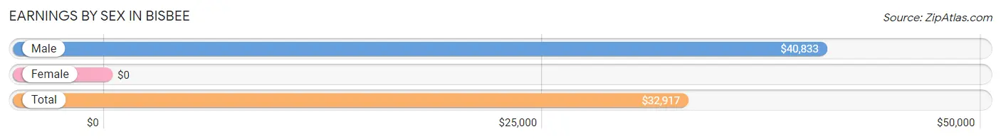 Earnings by Sex in Bisbee