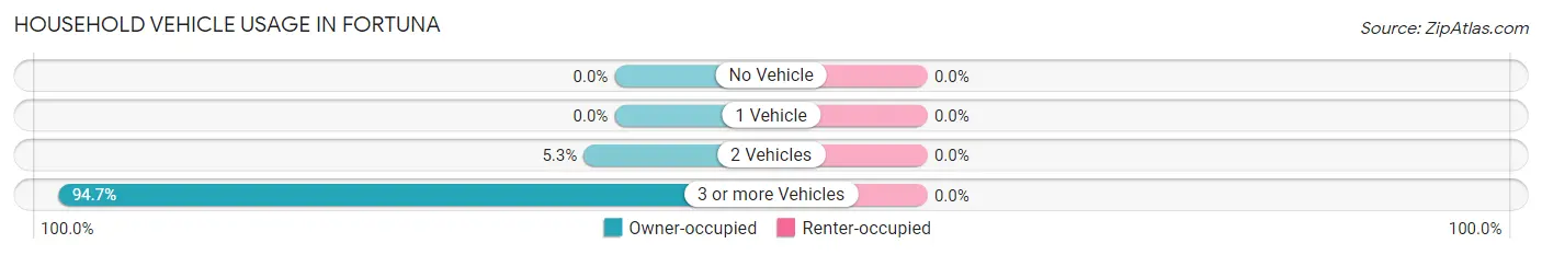Household Vehicle Usage in Fortuna