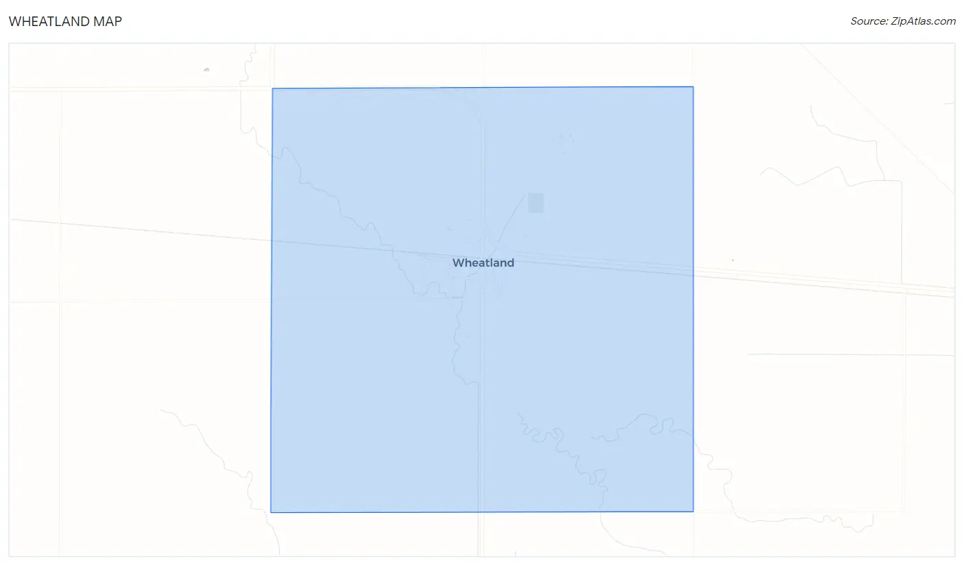 Wheatland Map