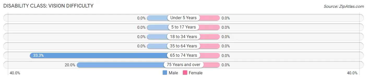 Disability in Bruning: <span>Vision Difficulty</span>