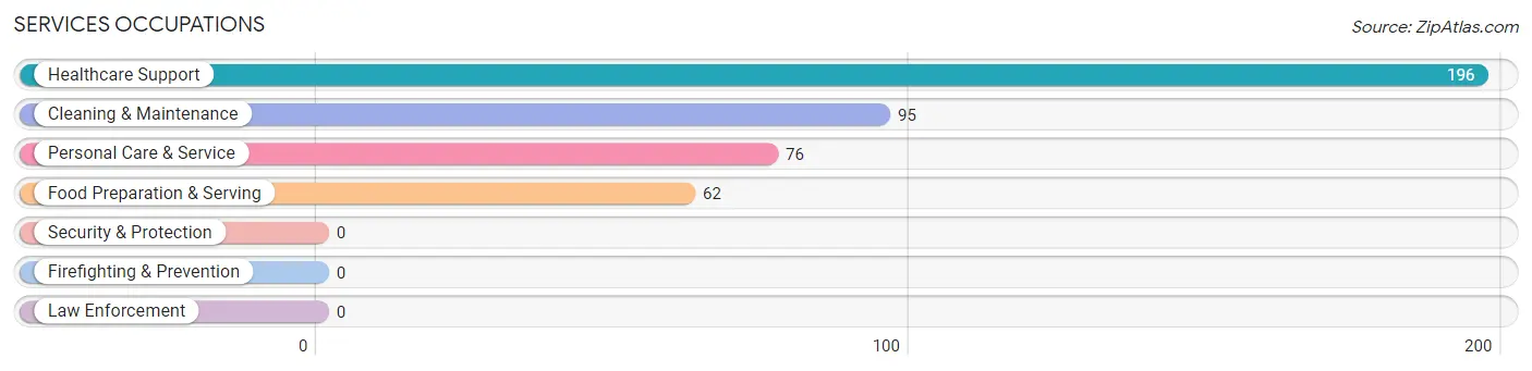 Services Occupations in Fairbury