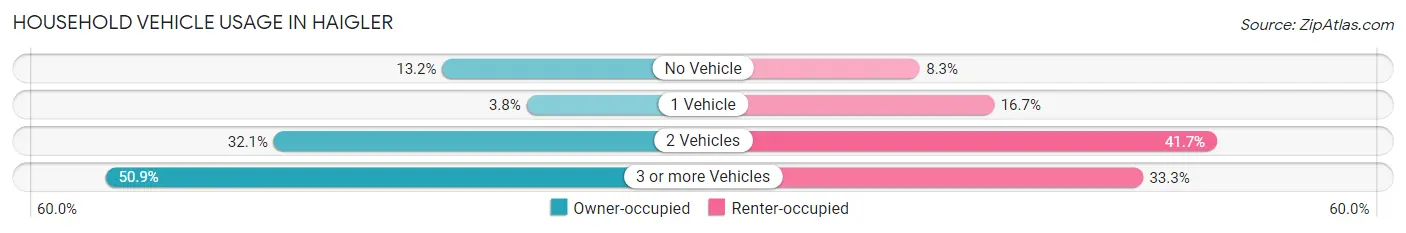 Household Vehicle Usage in Haigler