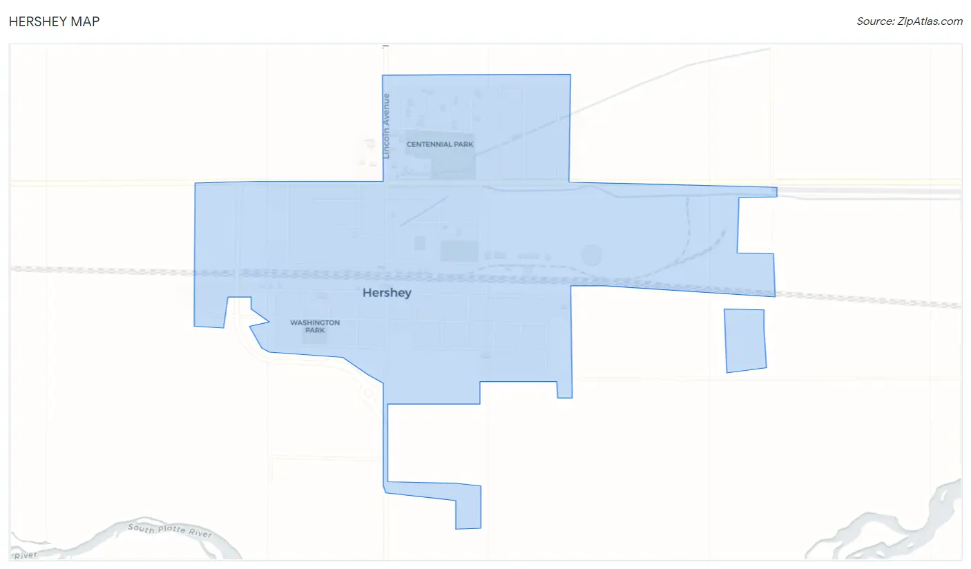 Hershey Map