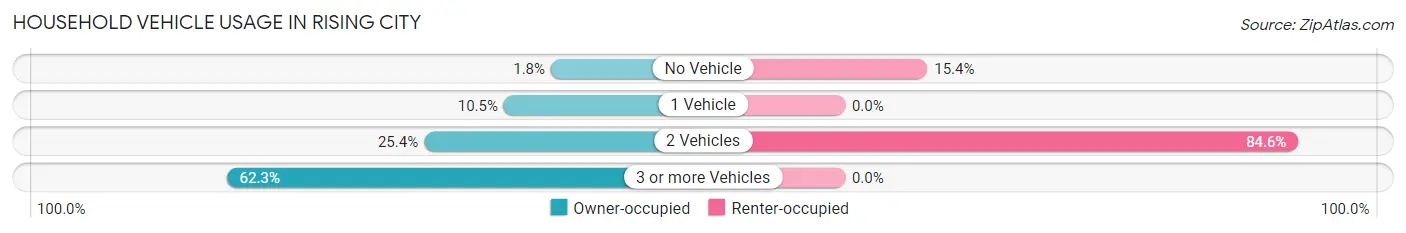 Household Vehicle Usage in Rising City
