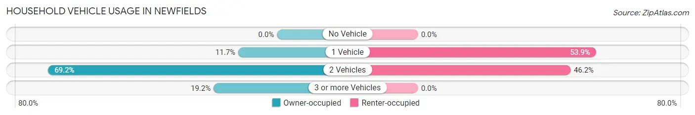 Household Vehicle Usage in Newfields