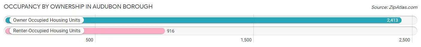 Occupancy by Ownership in Audubon borough