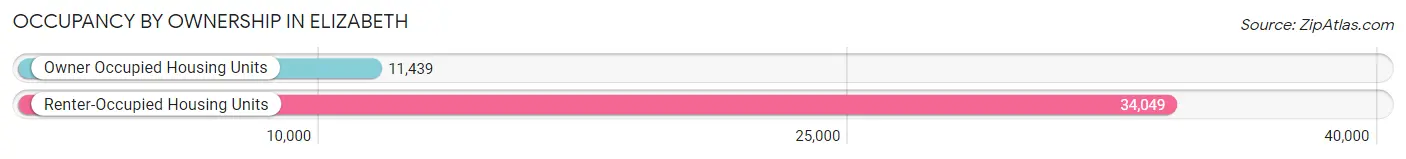 Occupancy by Ownership in Elizabeth