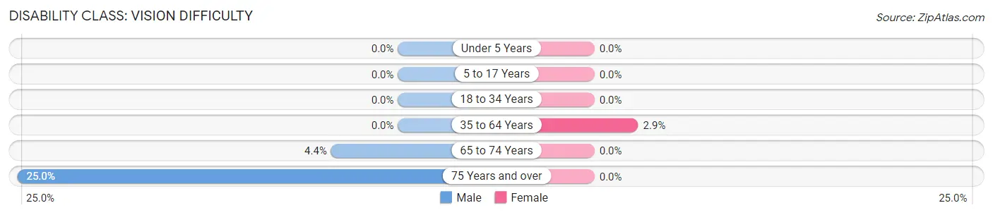 Disability in Flanders: <span>Vision Difficulty</span>