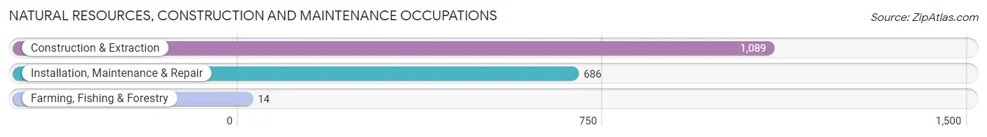 Natural Resources, Construction and Maintenance Occupations in Hackensack