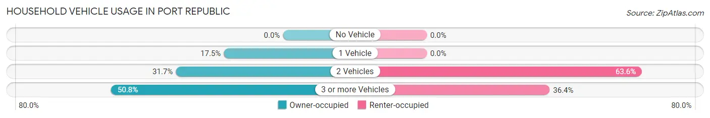 Household Vehicle Usage in Port Republic