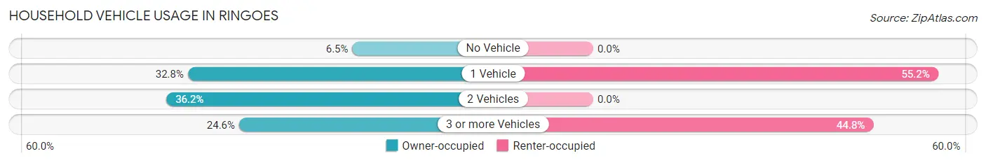 Household Vehicle Usage in Ringoes