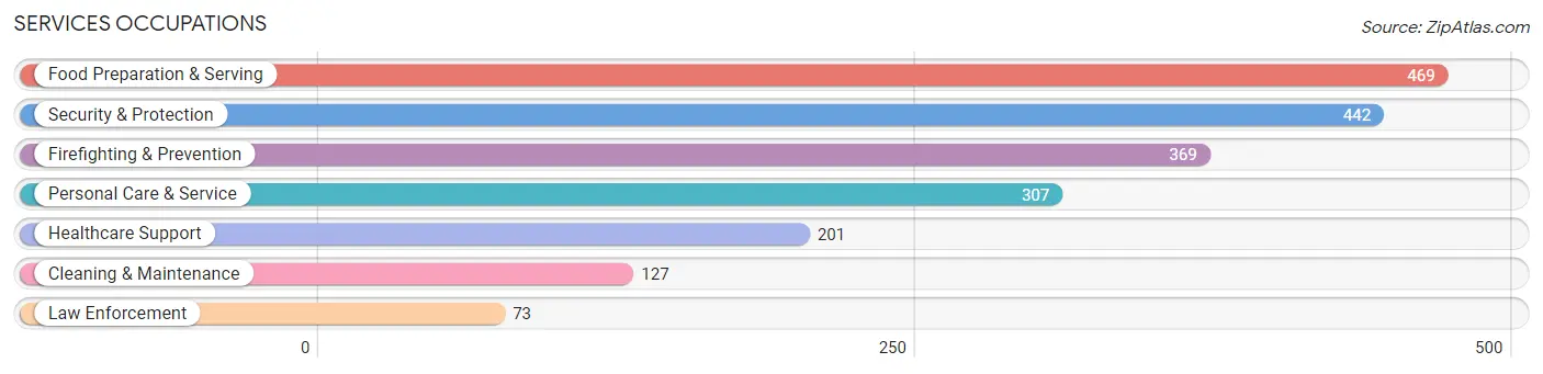 Services Occupations in Somerset