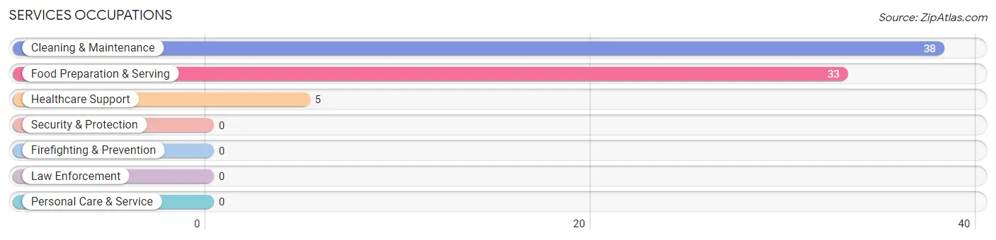 Services Occupations in Vernon Valley