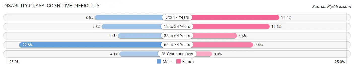 Disability in Villas: <span>Cognitive Difficulty</span>