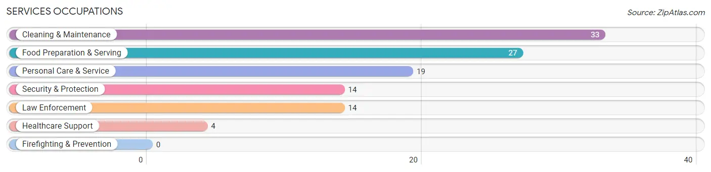 Services Occupations in Algodones