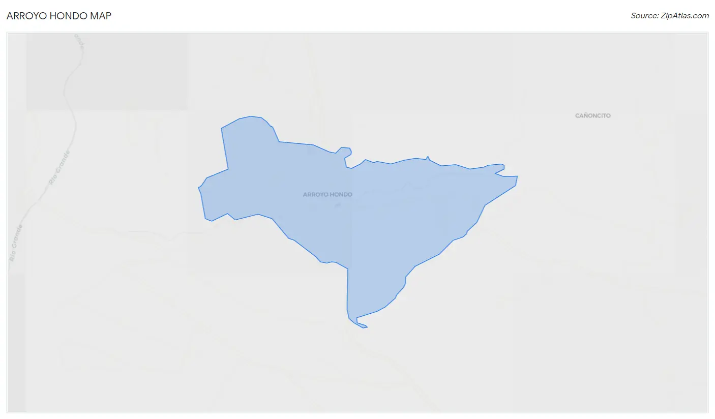 Arroyo Hondo Map