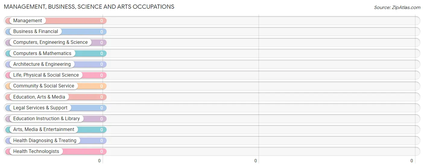 Management, Business, Science and Arts Occupations in Caballo