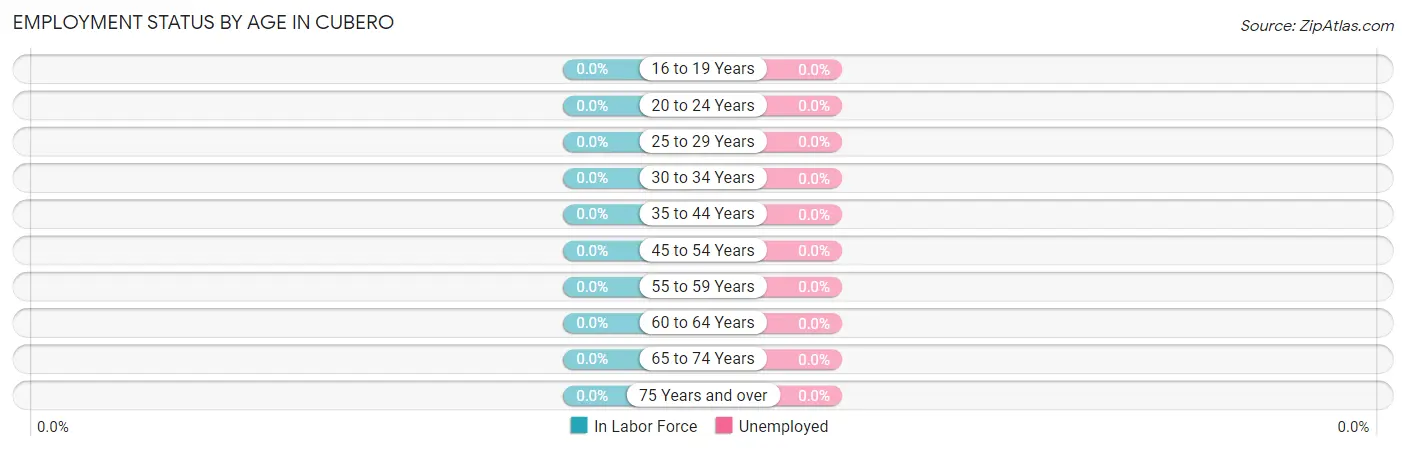 Employment Status by Age in Cubero