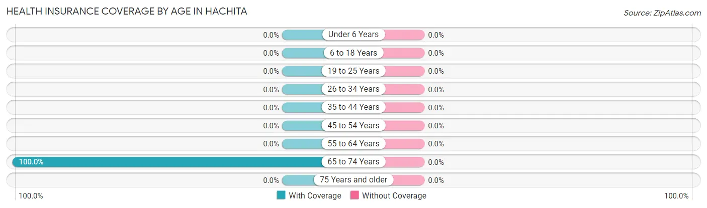 Health Insurance Coverage by Age in Hachita