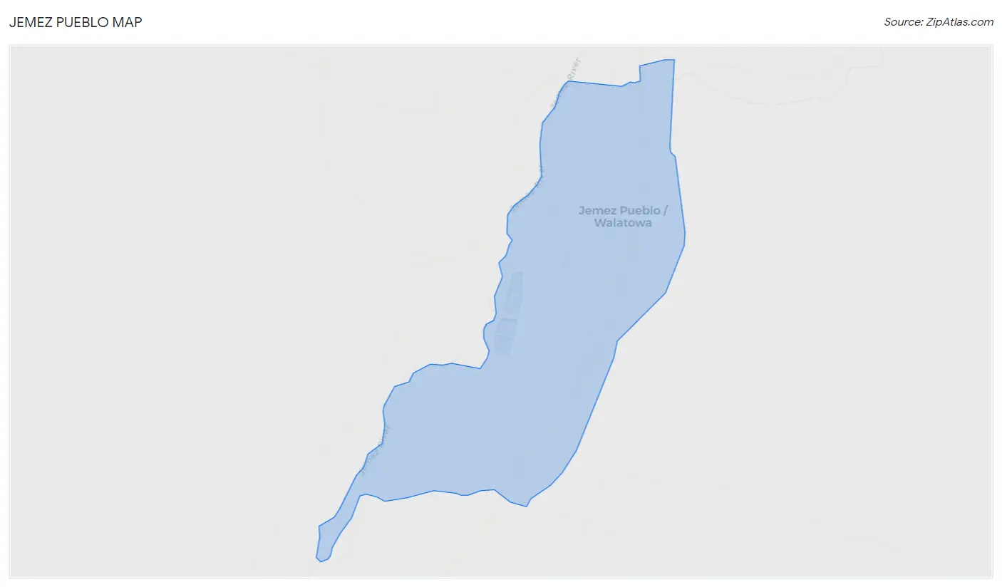 Jemez Pueblo Map