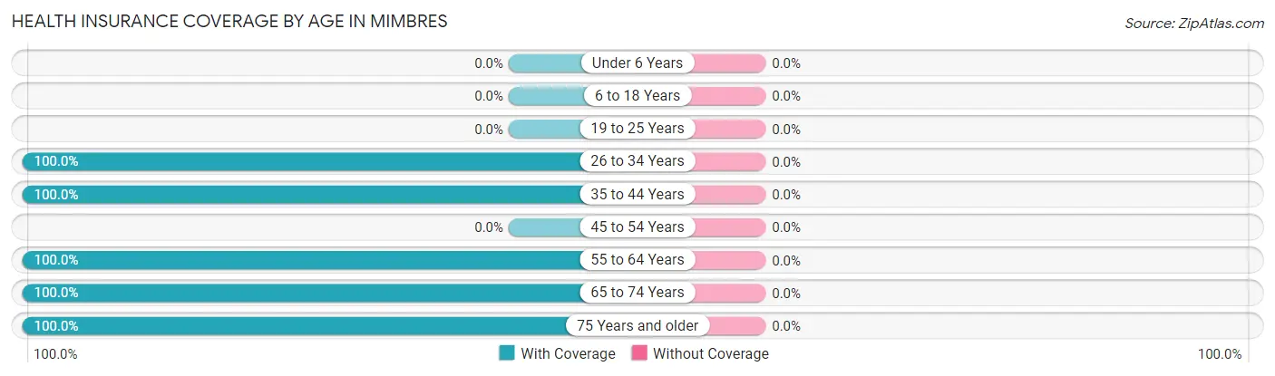 Health Insurance Coverage by Age in Mimbres