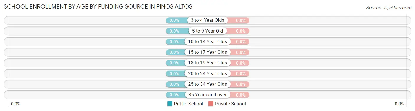 School Enrollment by Age by Funding Source in Pinos Altos