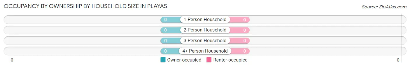 Occupancy by Ownership by Household Size in Playas