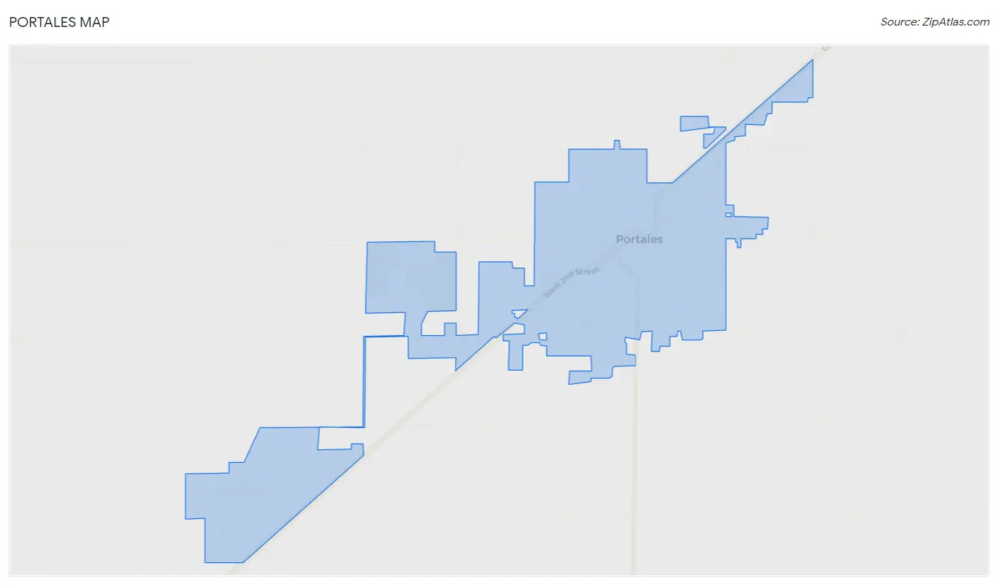 Portales Map