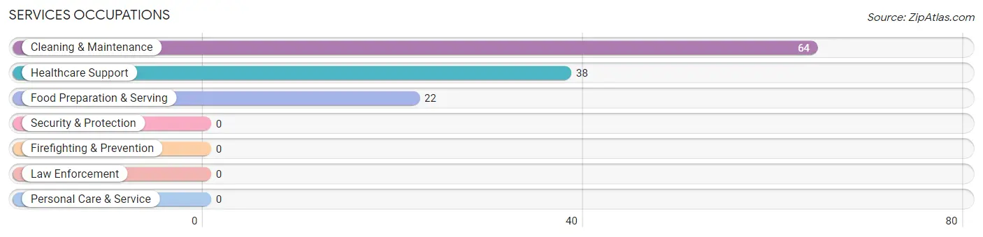 Services Occupations in Ranchos De Taos