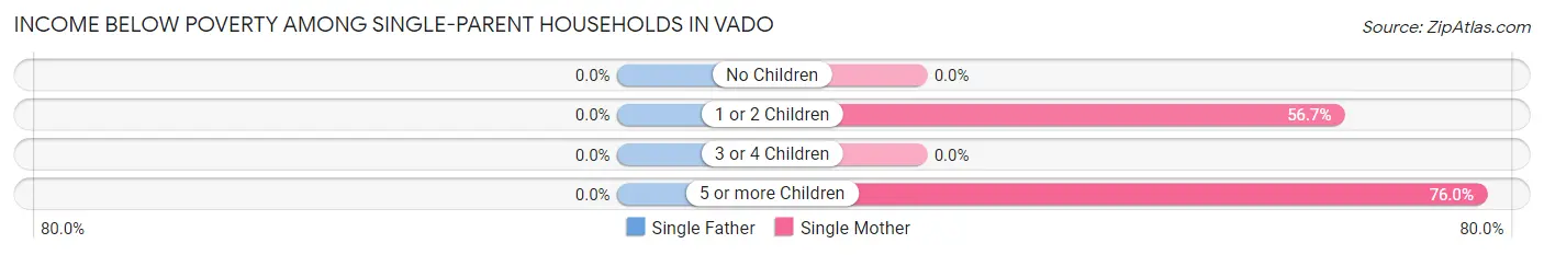 Income Below Poverty Among Single-Parent Households in Vado