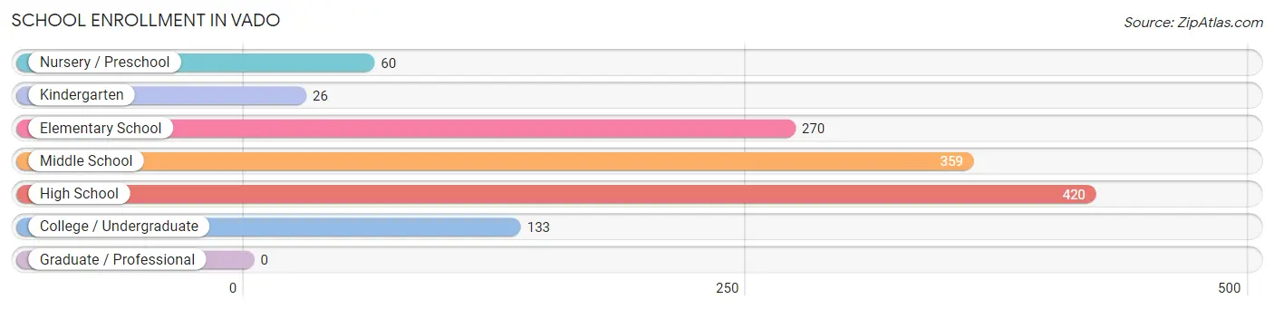 School Enrollment in Vado