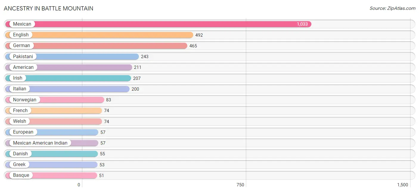 Ancestry in Battle Mountain