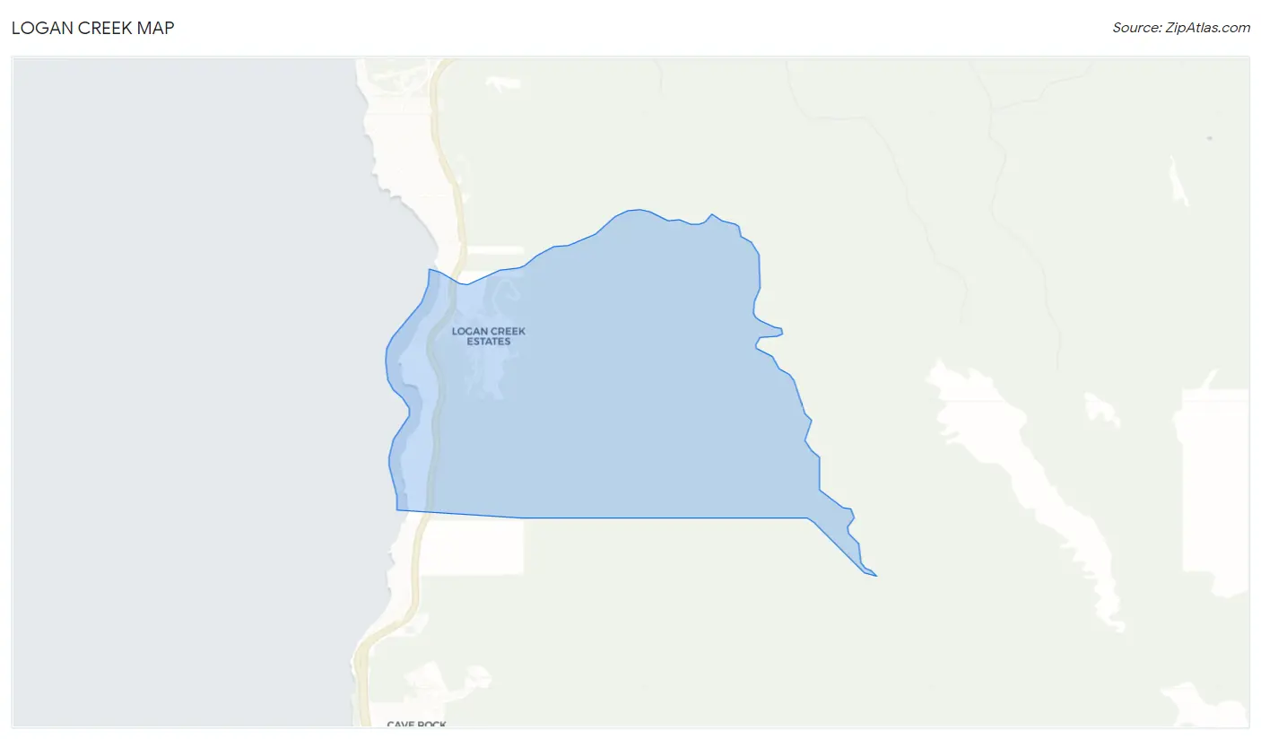 Logan Creek Map