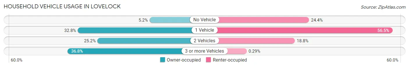 Household Vehicle Usage in Lovelock