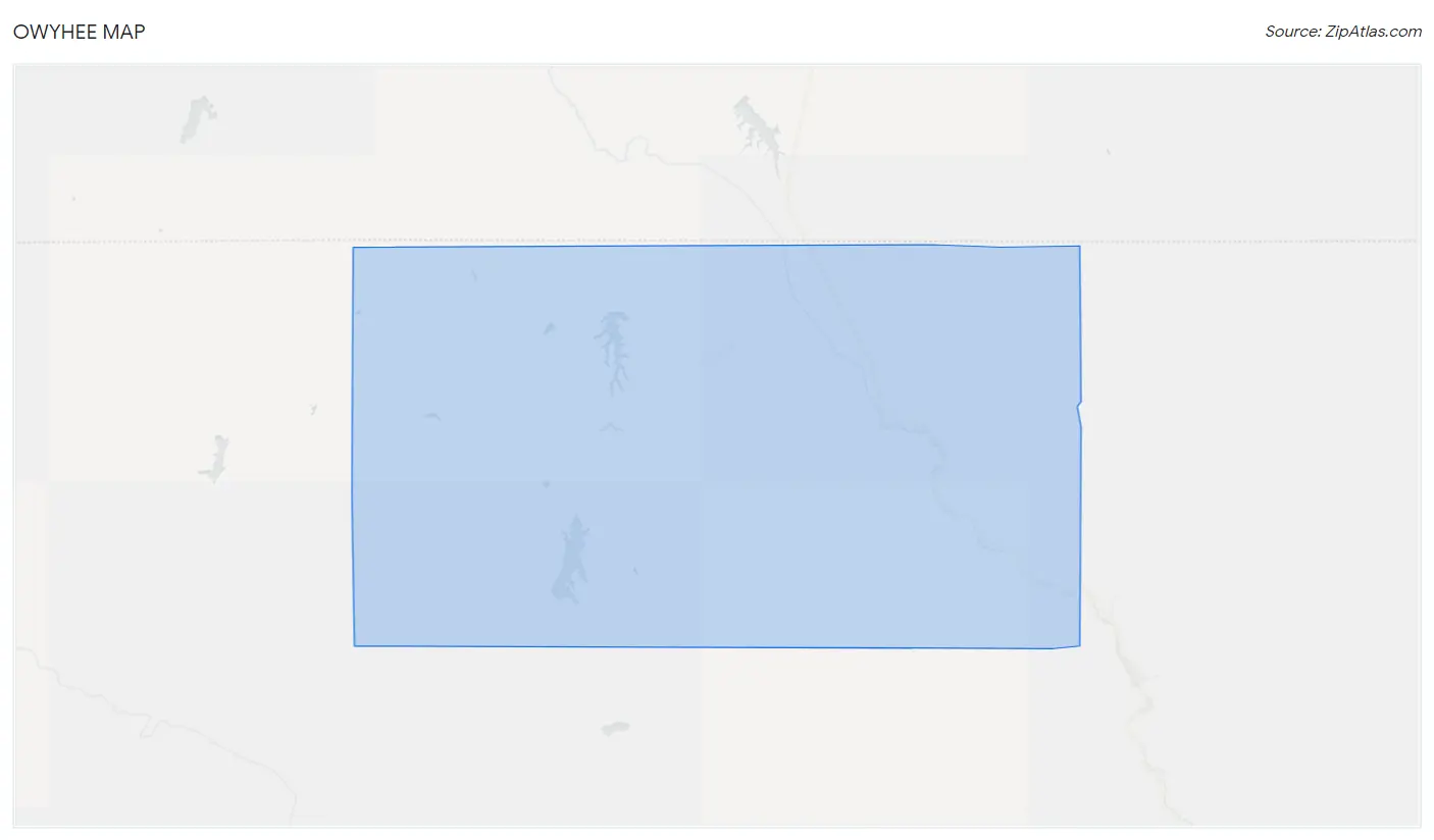 Owyhee Map