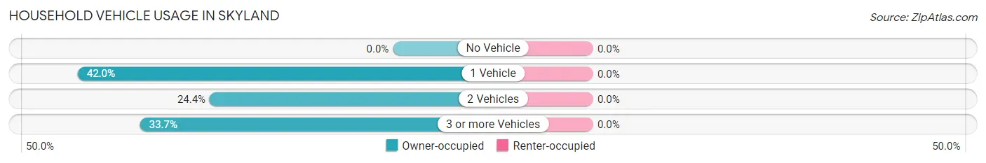 Household Vehicle Usage in Skyland