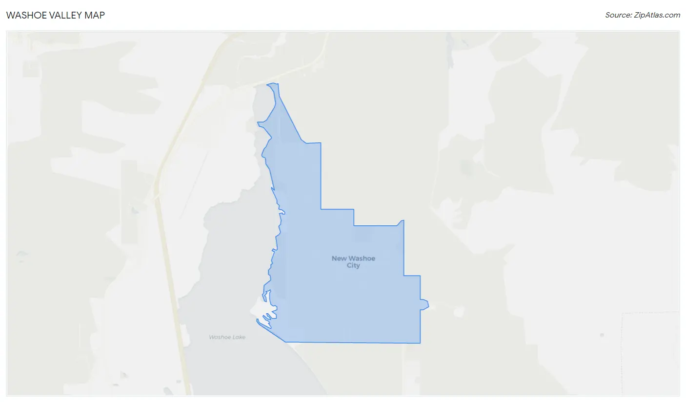 Washoe Valley Map