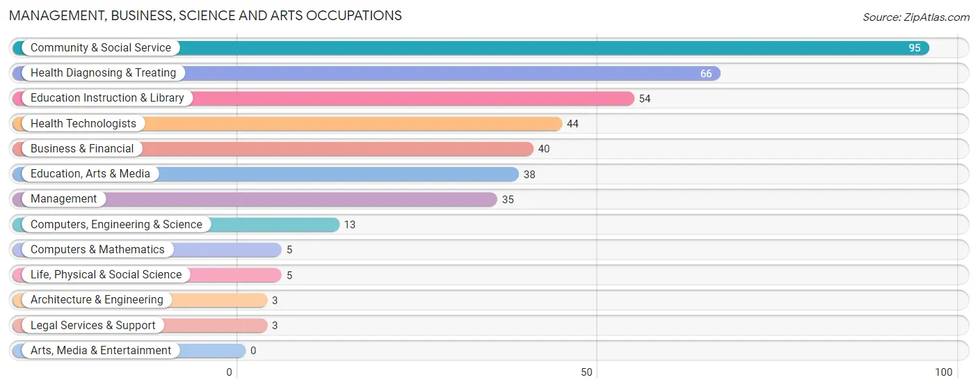 Management, Business, Science and Arts Occupations in Arkport