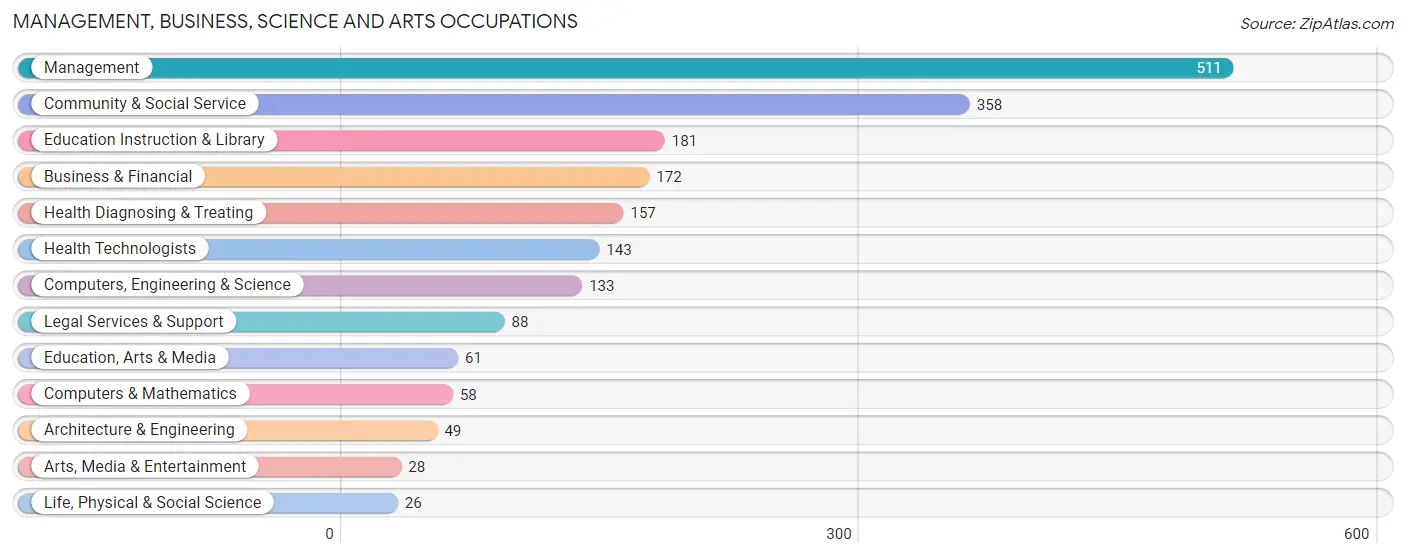 Management, Business, Science and Arts Occupations in Armonk