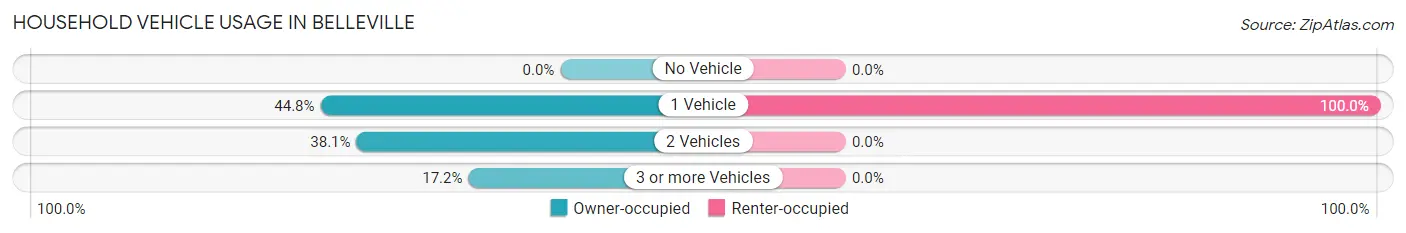 Household Vehicle Usage in Belleville