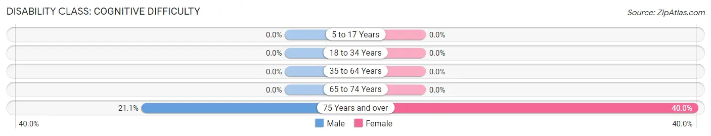 Disability in Bolton Landing: <span>Cognitive Difficulty</span>