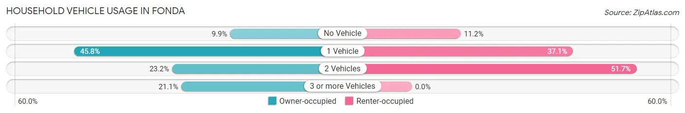 Household Vehicle Usage in Fonda