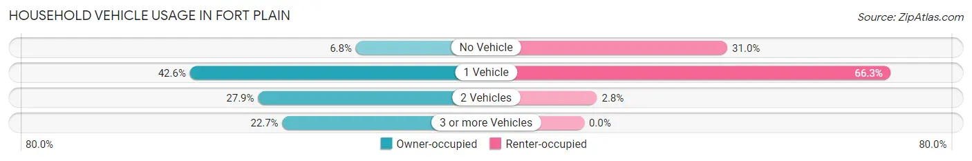 Household Vehicle Usage in Fort Plain