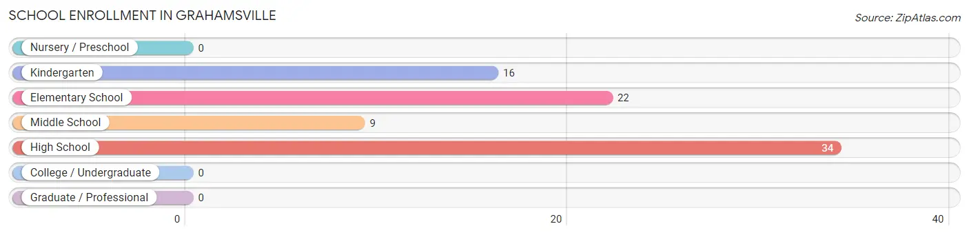 School Enrollment in Grahamsville